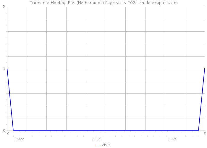 Tramonto Holding B.V. (Netherlands) Page visits 2024 