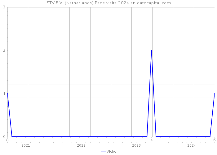 FTV B.V. (Netherlands) Page visits 2024 