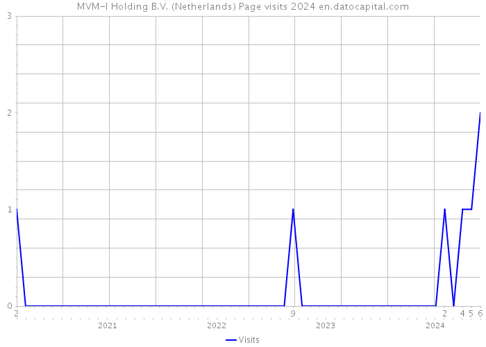 MVM-I Holding B.V. (Netherlands) Page visits 2024 
