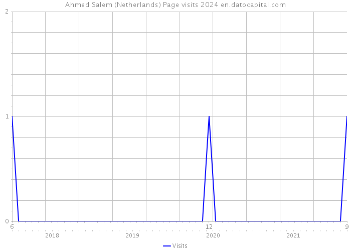 Ahmed Salem (Netherlands) Page visits 2024 