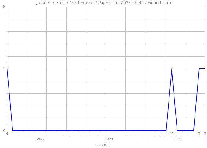 Johannes Zuiver (Netherlands) Page visits 2024 