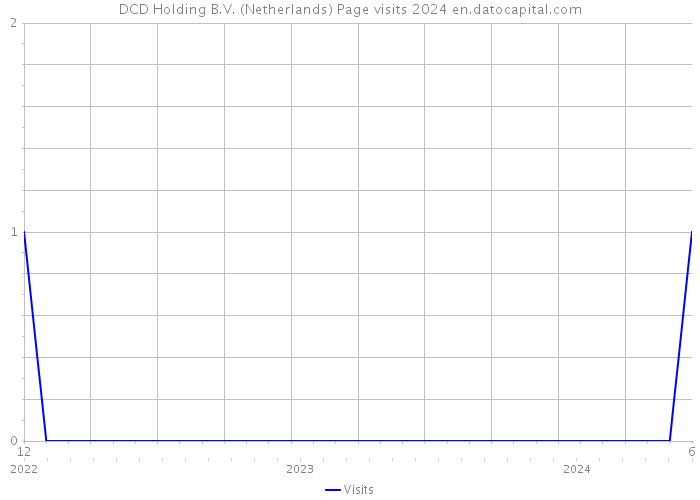 DCD Holding B.V. (Netherlands) Page visits 2024 