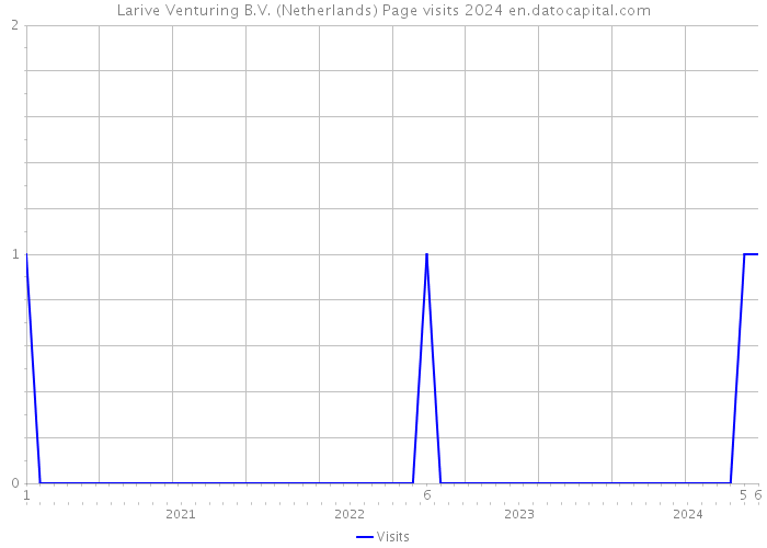 Larive Venturing B.V. (Netherlands) Page visits 2024 