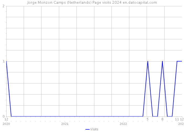 Jorge Monzon Camps (Netherlands) Page visits 2024 