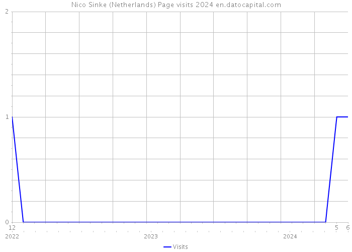 Nico Sinke (Netherlands) Page visits 2024 