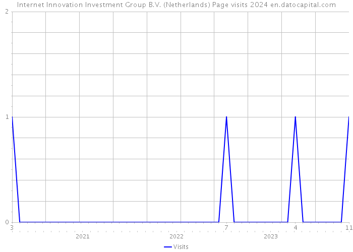 Internet Innovation Investment Group B.V. (Netherlands) Page visits 2024 