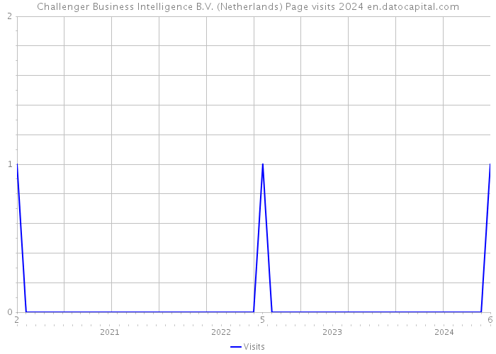 Challenger Business Intelligence B.V. (Netherlands) Page visits 2024 