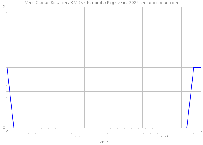 Vinci Capital Solutions B.V. (Netherlands) Page visits 2024 