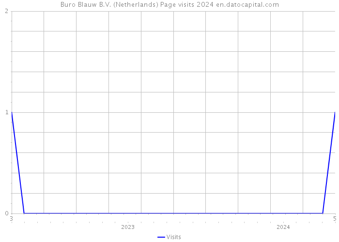 Buro Blauw B.V. (Netherlands) Page visits 2024 
