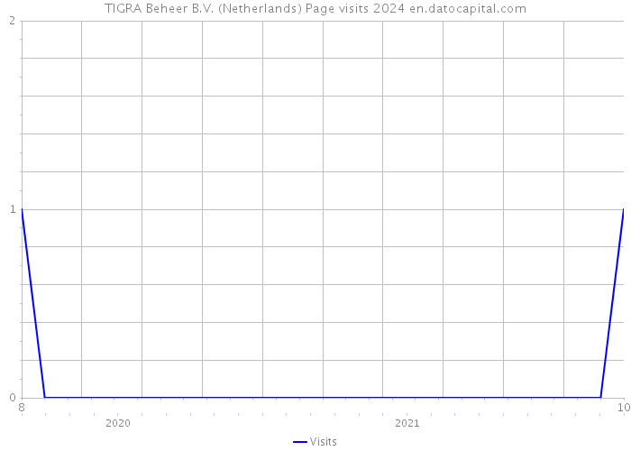 TIGRA Beheer B.V. (Netherlands) Page visits 2024 