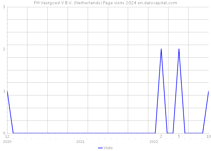 FH Vastgoed V B.V. (Netherlands) Page visits 2024 