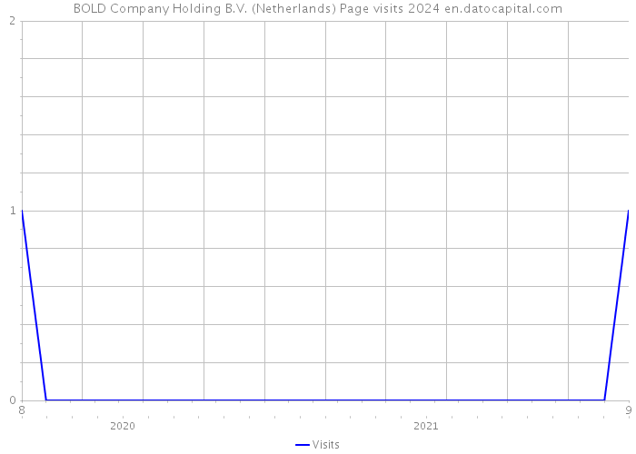 BOLD Company Holding B.V. (Netherlands) Page visits 2024 