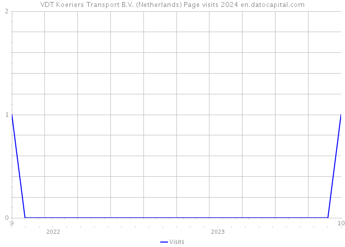 VDT Koeriers Transport B.V. (Netherlands) Page visits 2024 