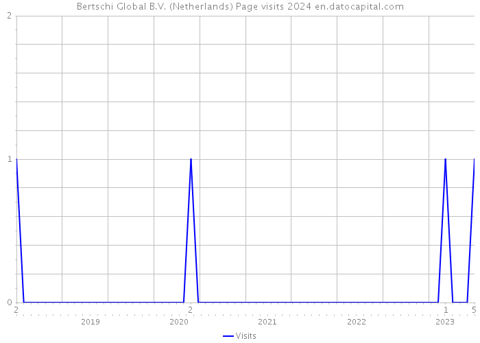 Bertschi Global B.V. (Netherlands) Page visits 2024 