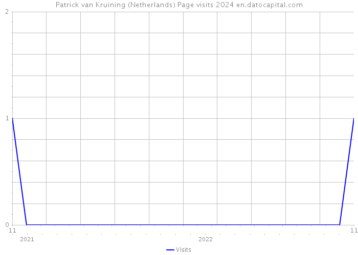 Patrick van Kruining (Netherlands) Page visits 2024 