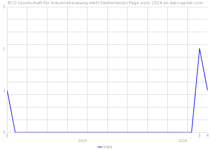 ECO Gesellschaft für Industrieberatung mbH (Netherlands) Page visits 2024 