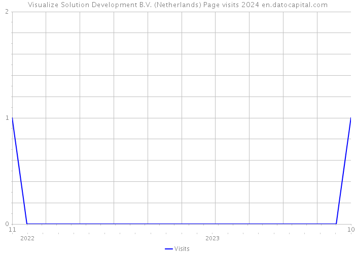 Visualize Solution Development B.V. (Netherlands) Page visits 2024 