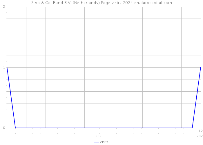 Zino & Co. Fund B.V. (Netherlands) Page visits 2024 