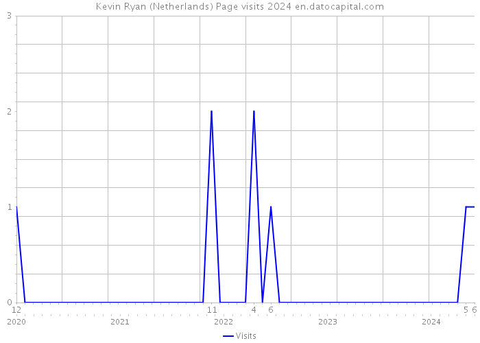 Kevin Ryan (Netherlands) Page visits 2024 