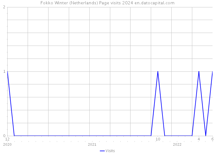 Fokko Winter (Netherlands) Page visits 2024 