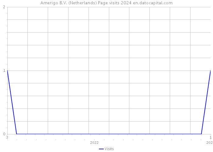 Amerigo B.V. (Netherlands) Page visits 2024 