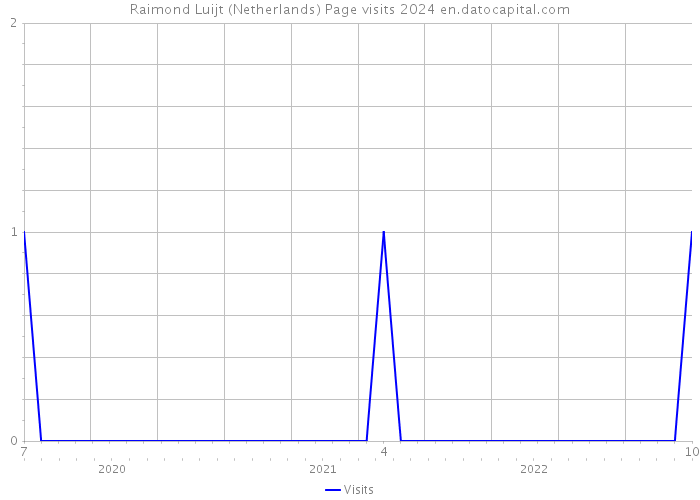 Raimond Luijt (Netherlands) Page visits 2024 