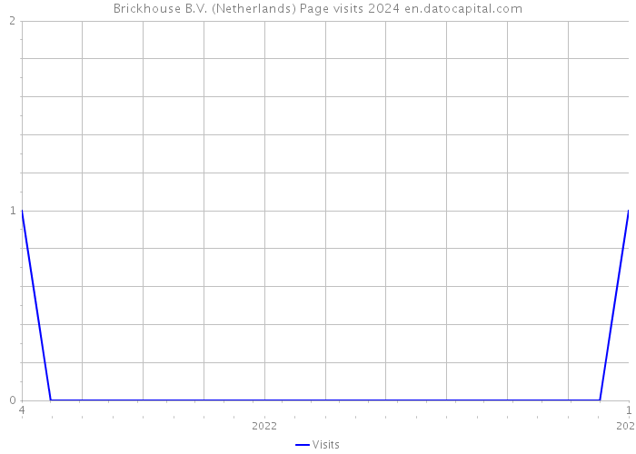 Brickhouse B.V. (Netherlands) Page visits 2024 