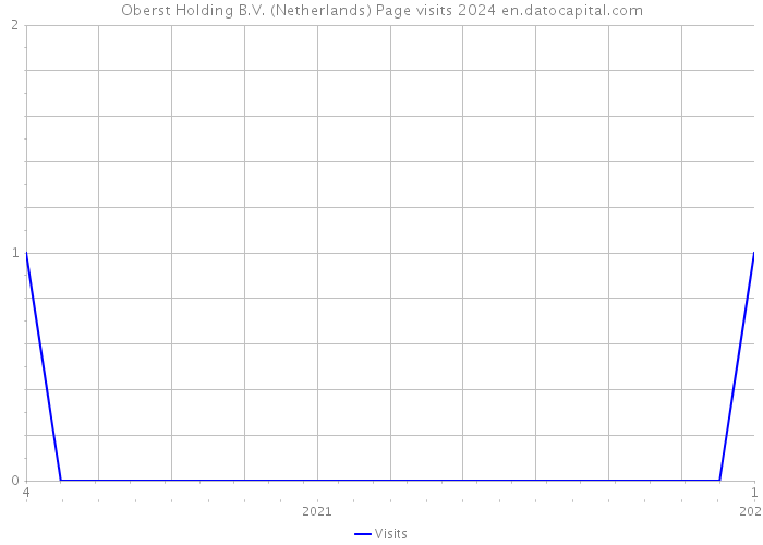 Oberst Holding B.V. (Netherlands) Page visits 2024 