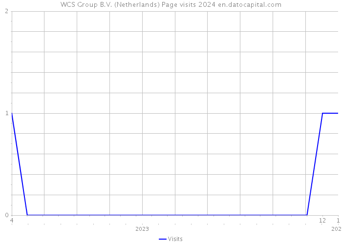 WCS Group B.V. (Netherlands) Page visits 2024 
