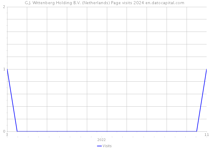 G.J. Wittenberg Holding B.V. (Netherlands) Page visits 2024 