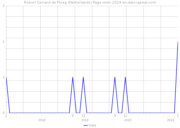 Robert Gerrard de Ploeg (Netherlands) Page visits 2024 