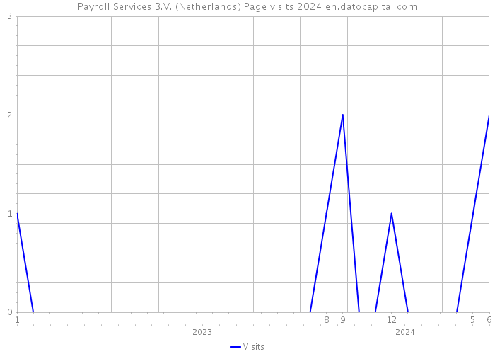 Payroll Services B.V. (Netherlands) Page visits 2024 