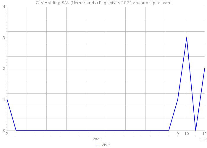 GLV Holding B.V. (Netherlands) Page visits 2024 