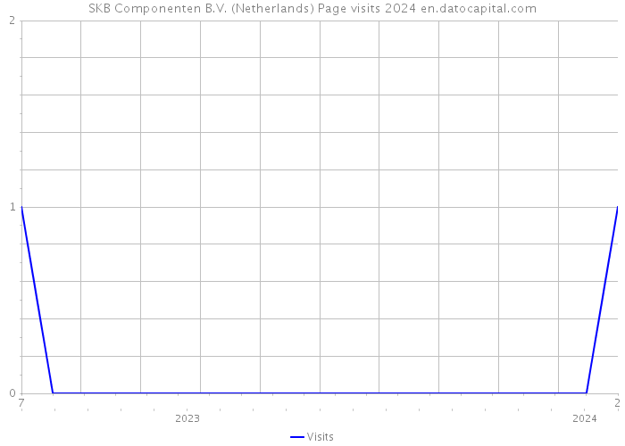 SKB Componenten B.V. (Netherlands) Page visits 2024 