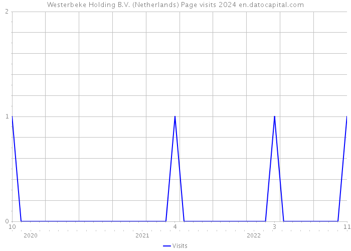 Westerbeke Holding B.V. (Netherlands) Page visits 2024 
