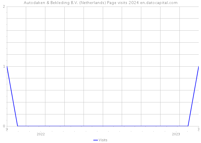 Autodaken & Bekleding B.V. (Netherlands) Page visits 2024 