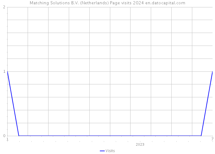 Matching Solutions B.V. (Netherlands) Page visits 2024 