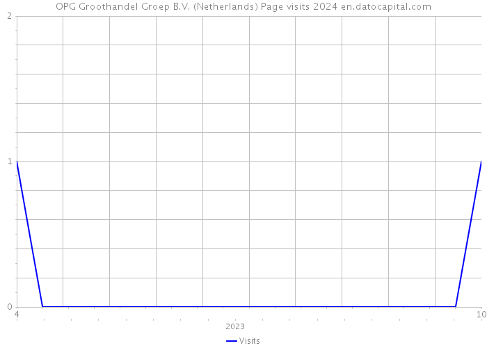 OPG Groothandel Groep B.V. (Netherlands) Page visits 2024 