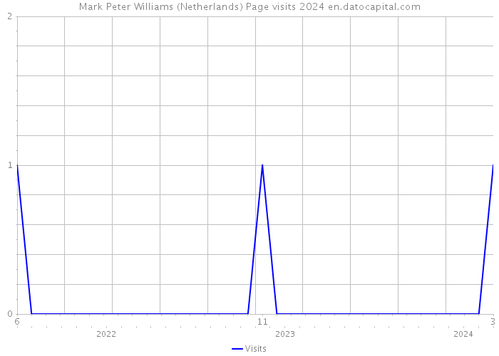 Mark Peter Williams (Netherlands) Page visits 2024 