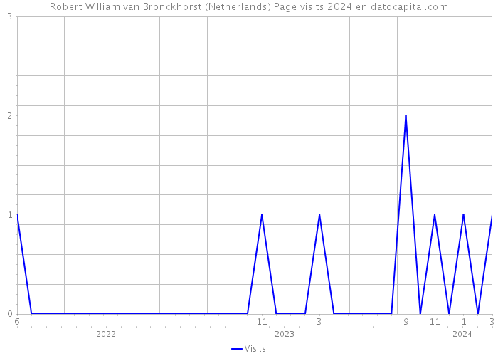 Robert William van Bronckhorst (Netherlands) Page visits 2024 