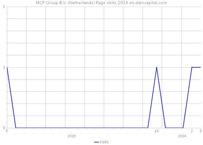 MCP Group B.V. (Netherlands) Page visits 2024 
