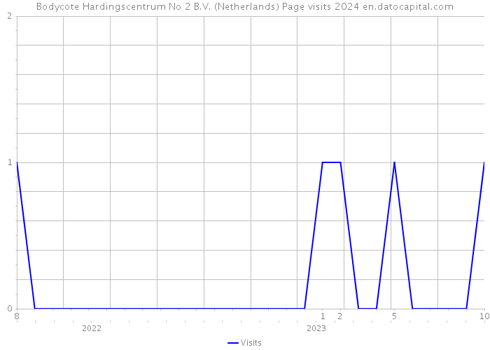 Bodycote Hardingscentrum No 2 B.V. (Netherlands) Page visits 2024 