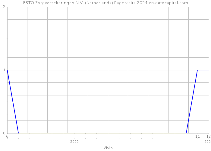 FBTO Zorgverzekeringen N.V. (Netherlands) Page visits 2024 