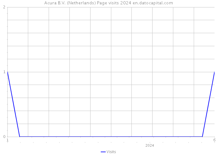 Acura B.V. (Netherlands) Page visits 2024 