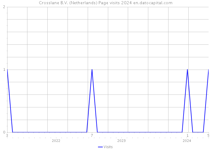 Crosslane B.V. (Netherlands) Page visits 2024 