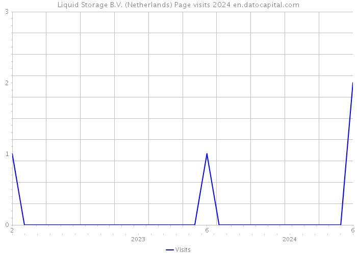 Liquid Storage B.V. (Netherlands) Page visits 2024 