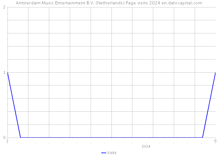 Amsterdam Music Entertainment B.V. (Netherlands) Page visits 2024 