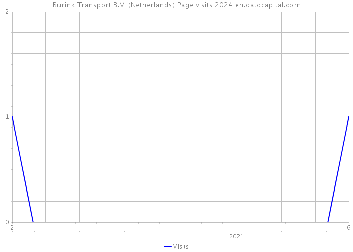 Burink Transport B.V. (Netherlands) Page visits 2024 
