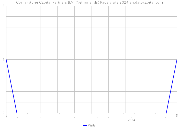 Cornerstone Capital Partners B.V. (Netherlands) Page visits 2024 