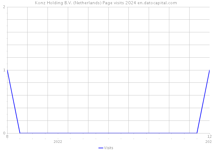 Konz Holding B.V. (Netherlands) Page visits 2024 